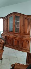credenza in noce