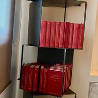 Libreria artigianale in ferro battuto