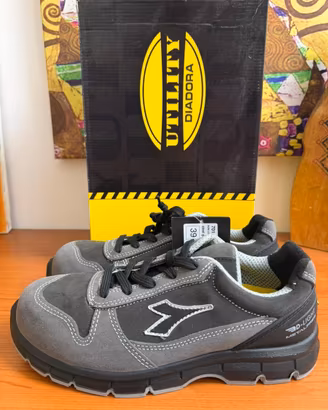 Scarpe antinfortunistiche  diadora n 39 metal free