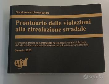 Prontuario delle violazioni alla circolazione stra