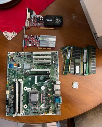 Bundle schede madri, ram, schede video