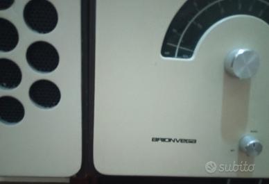 Iconico Radio Giradischi Design Italiano Vintage