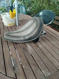 Sella monoposto Harley Davidson a molle vintage