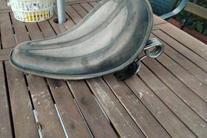 Sella monoposto Harley Davidson a molle vintage