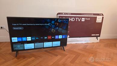 TV LG 43” 4K Smart TV (43UN71006LB) con scatola
