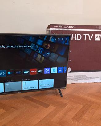 TV LG 43” 4K Smart TV (43UN71006LB) con scatola