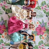 Disney 5  Bambole Porcellana Vintage