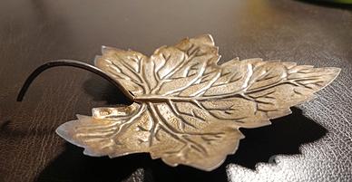 ARGENTO 935 FOGLIA DI VITE