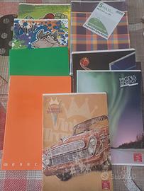 Set 12 quaderni grandi NUOVI