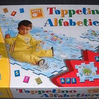 TAPPETINO ALFABETIERE PUZZLE planes 96 tesserine