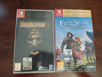 Blasphemous 2 e Fell Seal Nintendo switch