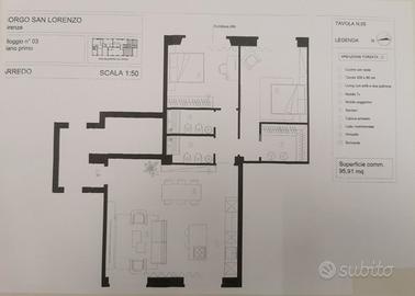 Borgo S Lorenzo 3 vani servizi cantina p auto