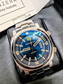 Panzera Aquamarine 45D-01B movimento Seiko