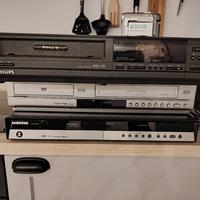 videoregistratore, Vhs e colonna porta vhs 