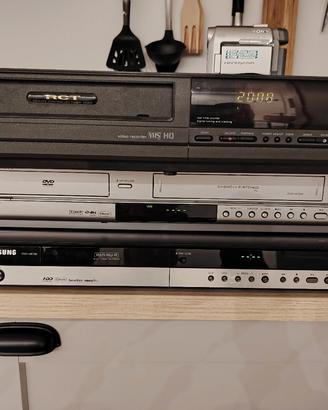 videoregistratore, Vhs e colonna porta vhs 