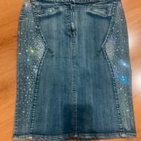 Gonna jeans angelo marani