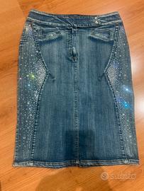 Gonna jeans angelo marani
