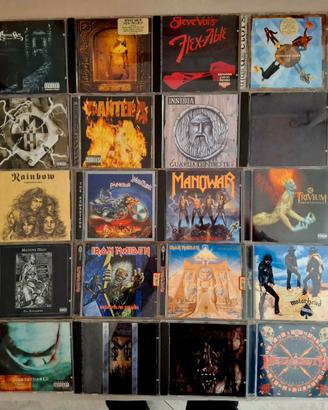 CD Metal e Hard Rock Originali Vari