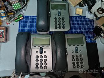 set 3 telefoni CISCO IP PHONE 7911 .
