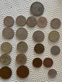 Lotto 21 monete della Gran Bretagna