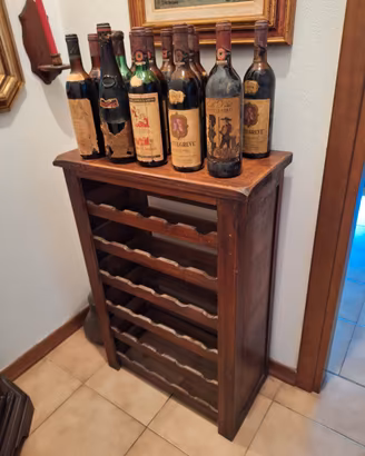mobiletto cantina antiquariato - anni 70