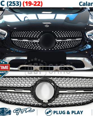 GRIGLIA PER Mercedes GLC X253 C253 19-22 GT-R Look