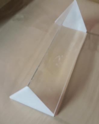 portanomi da congressi plexiglas