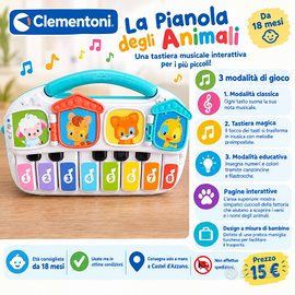 Clementoni La Pianola degli Animali