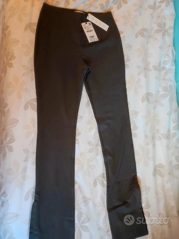 Pantaloni con spacco davanti zara sale