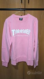 Felpa Thrasher Magazine Rosa 