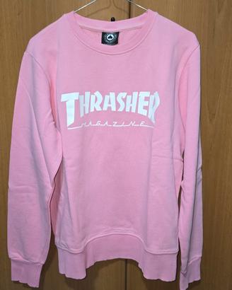Felpa Thrasher Magazine Rosa 