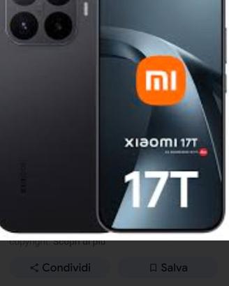 Xiaomi 17t nuovo
