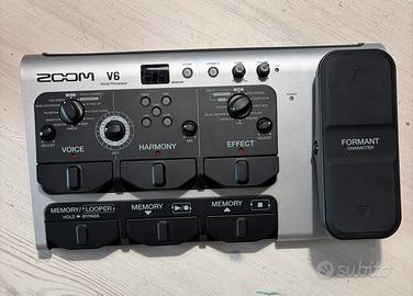 Effetti Zoom - V6 - Pedale multieffetto per voce
