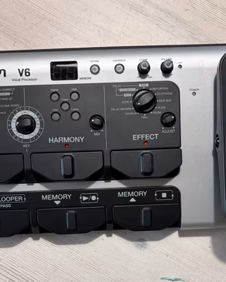 Effetti Zoom - V6 - Pedale multieffetto per voce