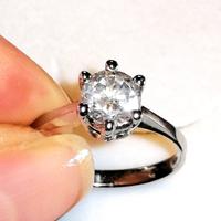 1 Ct E/SI1 Anello Solitario Diamante IGL