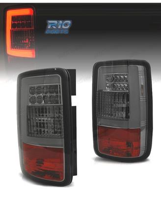 FANALI PER VOLKSWAGEN VW CADDY 04-15 FONDO CROMATO