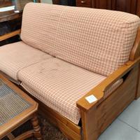 Codice: 9131  DIVANO LETTO STRUTTURA IN LEGNO DI P