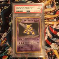 Carta Pokemon Dark Alakazam Rocket Gang PSA9