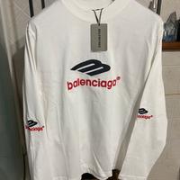 maglietta a maniche lunghe balenciaga