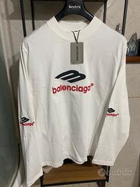 maglietta a maniche lunghe balenciaga