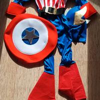 Costume carnevale  Capitan America