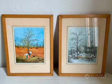 Quadri estate inverno