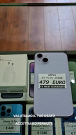 IPHONE 14 PLUS 256GB batteria 100%