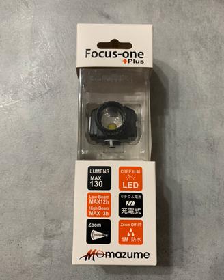 Lampada frontale Mazume focus-one +plus