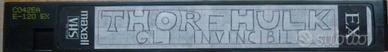 Film in VHS "Thor e Hulk, gli invincibili"
