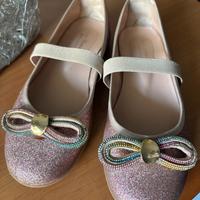 Ballerine eleganti da bambina n.34