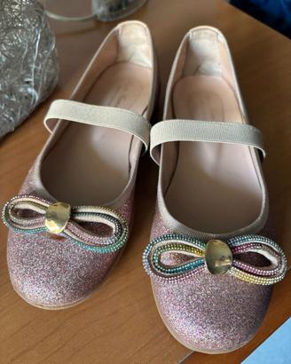Ballerine eleganti da bambina n.34