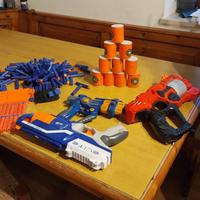 Pistole Nerf con colpi e giubbotto