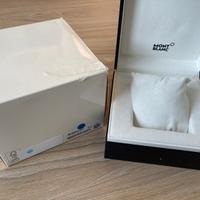 Scatola mont blanc orologio
