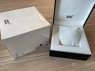 Scatola mont blanc orologio
